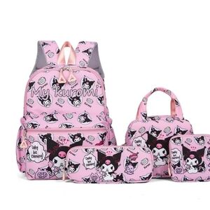 Kids Backpack Set - Pink